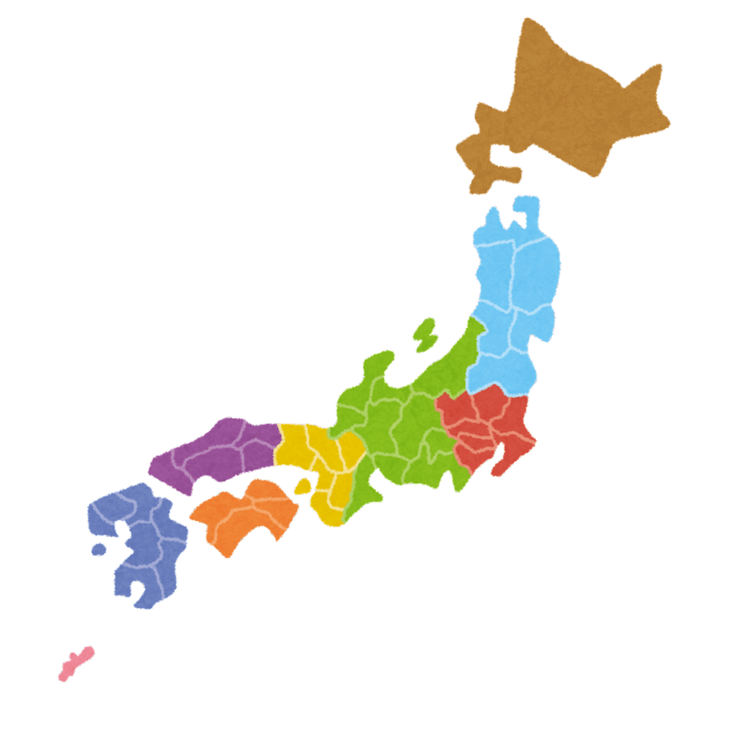 日本地図